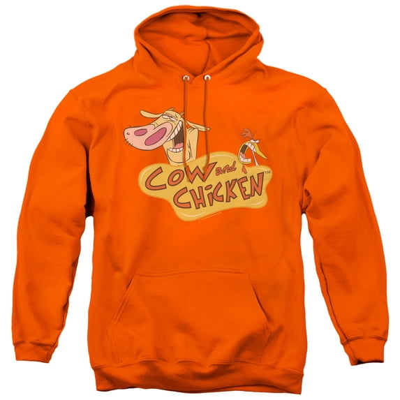 Cow & Chicken - Logo - Pull-Over Hoodie - Medium