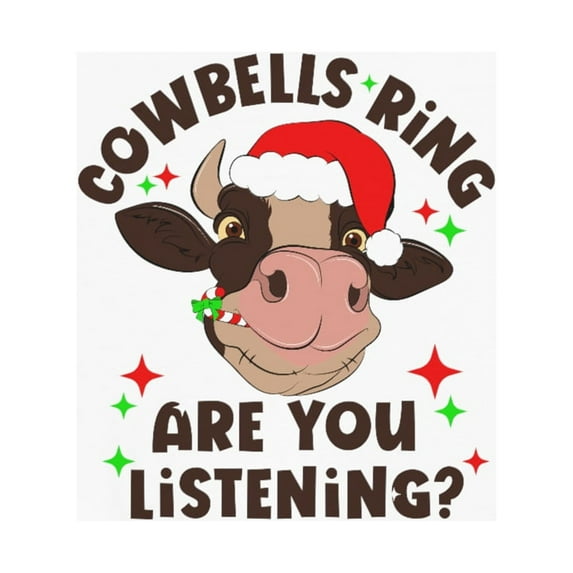 Cow Christmas Sweatshirt Funny Farm Cow Lover Sweater