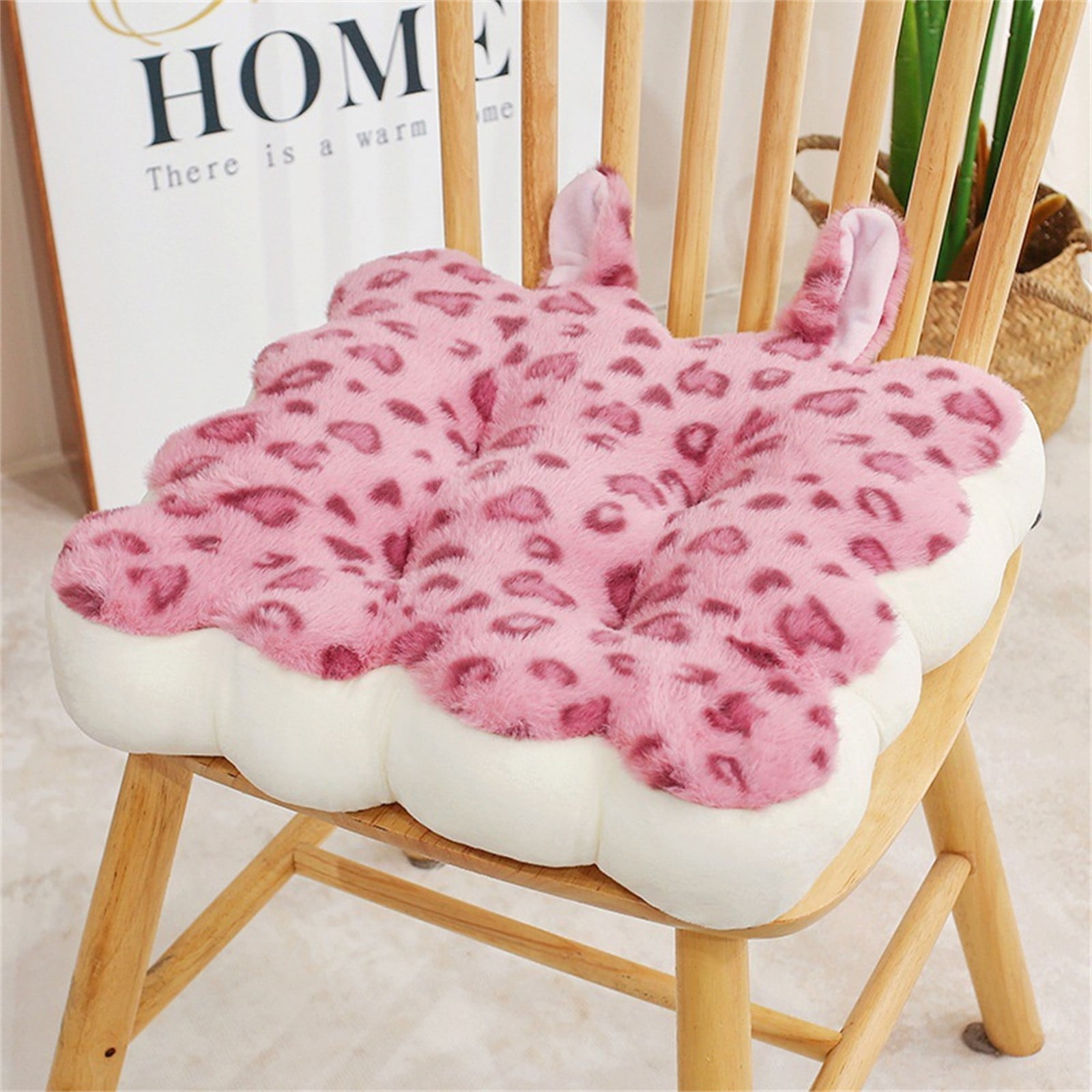 Cow Cushion CA Plertrvy Clearance Leopard Print Seat Cushion Butt Pad