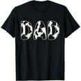 thumbnail image 1 of Cow Dad Birthday Family Matching Fathers Day Boy Girl Farm T-Shirt, 1 of 4
