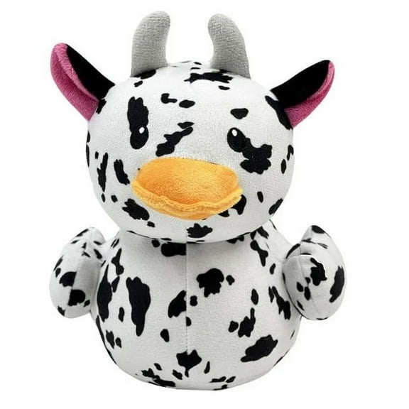 Cow Ducks, 10Inch Cow Stuffed Toy Doll, Cute Creative Cow Plush, Hello Cow Doll Gift for Children, Friend, Family