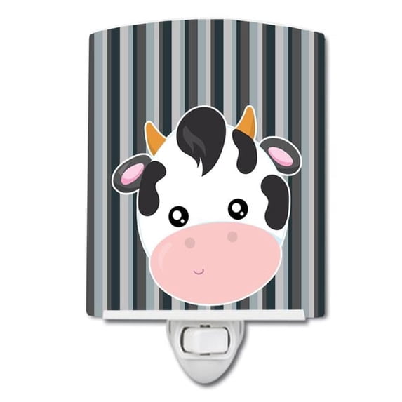 Cow Face Ceramic Night Light