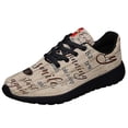 thumbnail image 1 of Cow Farm Every Day Is A New Beginning Shoes Sneakers Black Size 9, 1 of 7