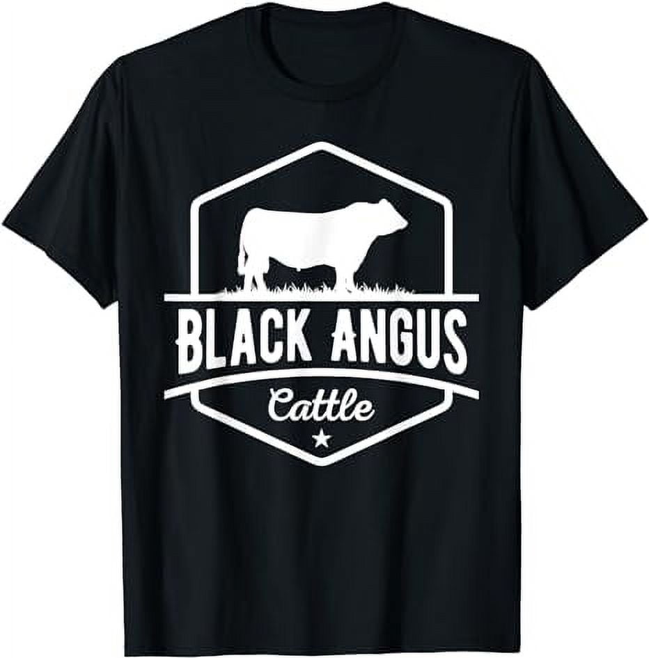 Cow Farmer - Black Angus Cattle T-Shirt - Walmart.com