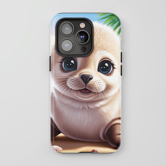 Cow For All iPhone Series Protective Phone Case Farm Animal Art Green Yellow