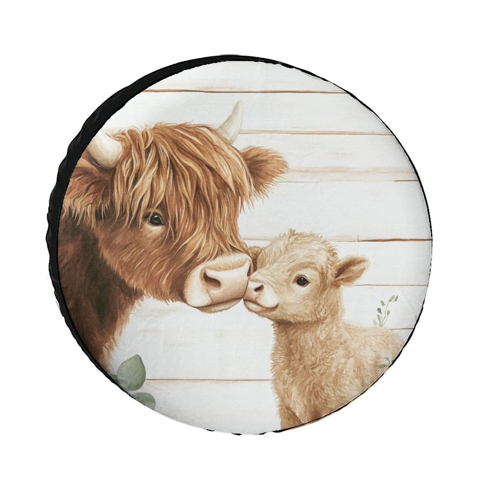 Cow Gifts Mothers Day Camping Spare Tire Cover Funny Cow Weatherproof ...