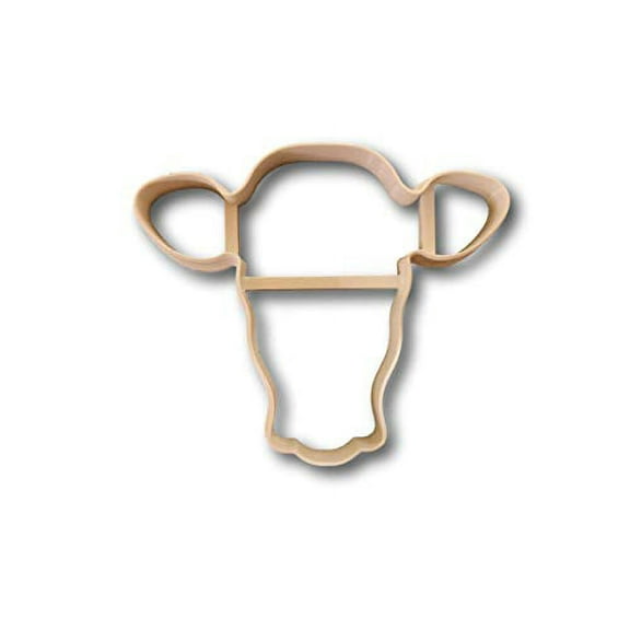 Cow Head cookie cutter (5.0 Inch)- Fast Shipping - Sharp Edges - Exceptional Quality