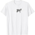 thumbnail image 1 of Cow Heartbeat Cow Print for Cow Lovers T-Shirt100% cotton, 1 of 4