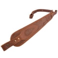 thumbnail image 1 of Cow Hide Leather Rifle and Shotgun Sling Hunting Belt Shoulder Strap Handmade, 1 of 15