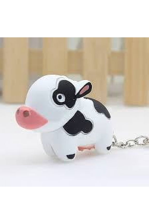 Cow LED Keychain with Sound (2 Pack)