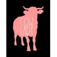 thumbnail image 1 of Cow Lady: A4 liniertes Notizbuch mit einer Kuh für eine Landwirtin in der Landwirtschaft als Geschenk (Paperback), 1 of 1