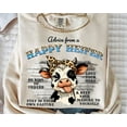 thumbnail image 1 of Cow Leopard Bandana, Farm Life Quote SWEATSHIRT All Size S-5XL, 1 of 5