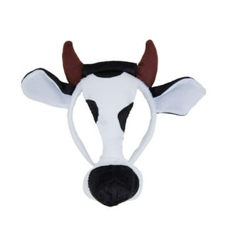 Cow Mask On Headband & Sound Eye Masks Unisex