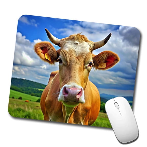 Cow Mouse Pad Low Profile Gaming Mat