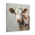 thumbnail image 1 of Cow Painting Print on Canvas | Farmhouse Home Wall Decor, 1 of 4