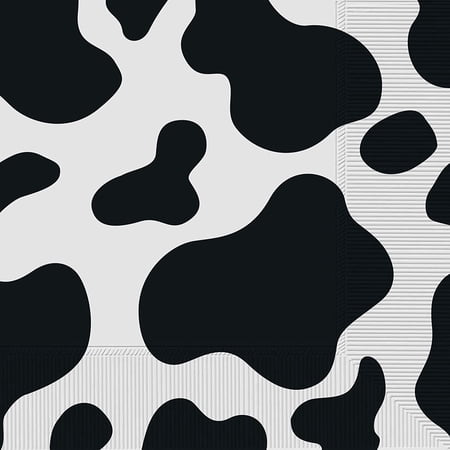 Cow Print Party Luncheon Napkins