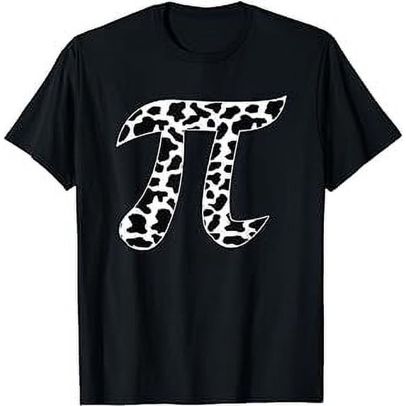 Cow Db Cow Pattern Pi Day Symbol - Cowpie Math Lover T-Shirt - Walmart.com