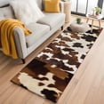 thumbnail image 1 of Cow Patterned Kitchen Runner Rug 2x6 Washable Runners for Hallway Non Slip Vintage Farmhouse Abstract Country Western Large Area Rug Indoor Floor Carpet for Bathroom Laundry Entryway Bedroom, 1 of 8