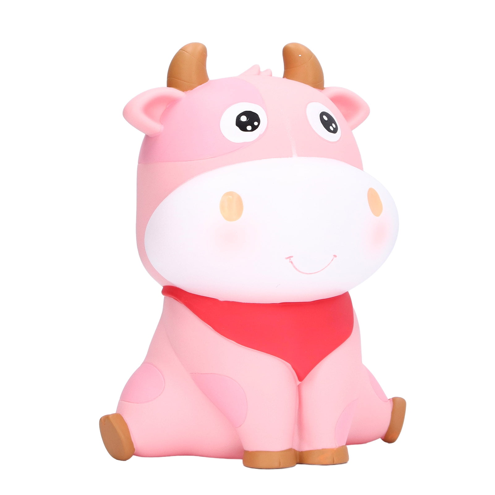 Cow Piggy Bank,Coin Bank Large Internal Capacity Cute Cattle Clear ...