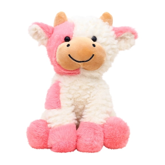 Cow Plush Toy Stuffed Animal, Soft Plush Cow Toy For Teens & S, Cute Stuffed Cow With Adorable Design (1 Piece)