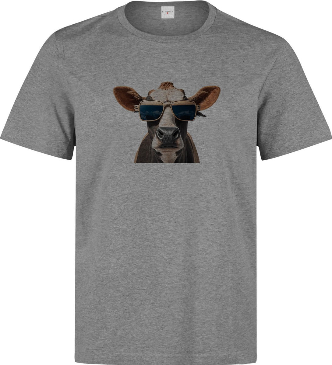 Cow Portrait Mens T-Shirt - Walmart.com