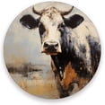 thumbnail image 1 of Cow Portraits Coasters Absorbent Moisture Non-Slip Drink Coaster Ceramic Stone with Cork Base Desktop Protection Prevent Furniture Damage 4PCS Home Decor, 1 of 6