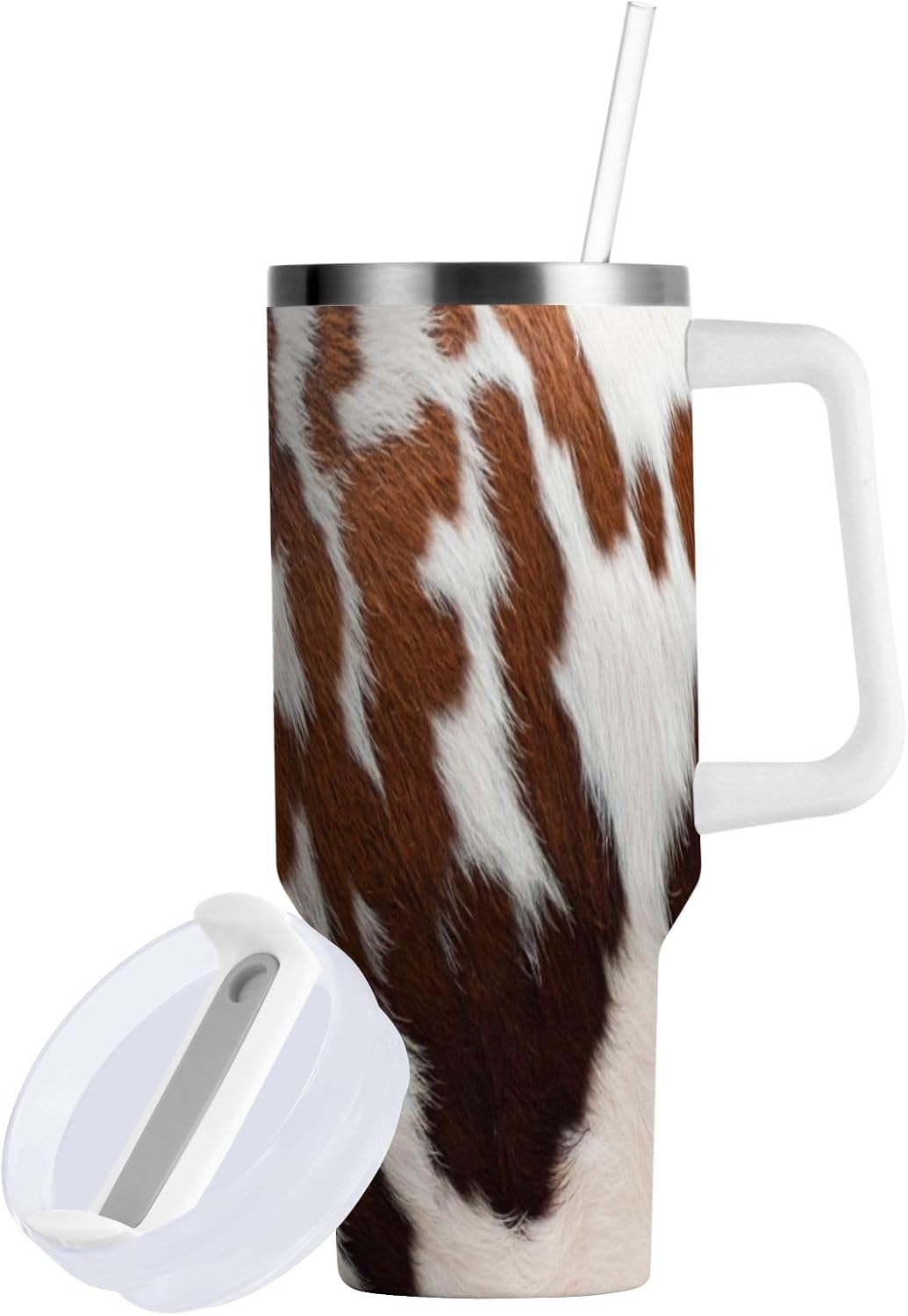Maxwell Hunting Tartan Crest 40 oz Insulated Tumbler with Handle