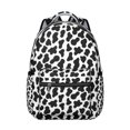thumbnail image 1 of Cow Print Backpack for School,Schoolbag with Adjustable Shoulder Straps & Padded Back,15.3"x11"x7.1".﻿, 1 of 6