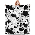 thumbnail image 1 of Cow Print Blanket for Girls,Kids Cow Print Throw Blanket for Boys and Girls,Cool Cute Soft Throw Blanket Gifts, 50x60 Comfy Blanket for Boys Kids Teen, 1 of 6