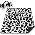 thumbnail image 1 of Cow Print Blankets Waterproof Foldable60’‘x80'''',Cow Print Portable Outdoor Picnic Mat Water Resistant for Grass,Padded Lawn & Park Blanket for Camping,Cow Print Stuff, 1 of 6