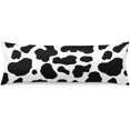thumbnail image 1 of Cow Print Body Pillow Cover Black and White Cow Cowhide Pattern Long Pillow Case Protector with Zipper Decorative Farmhouse Animal Skin Large Pillowcases Cushion for Bedroom,Couch,Home Gift 20"x54", 1 of 5