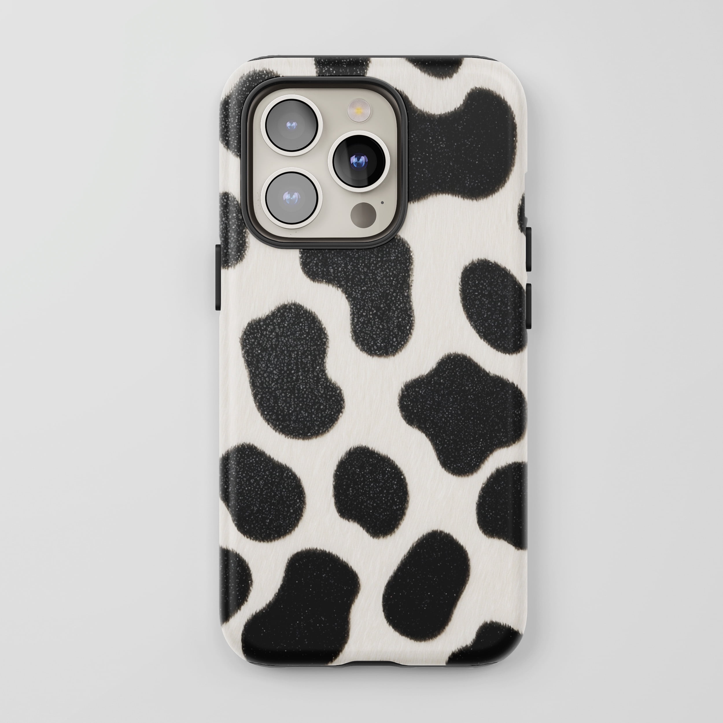 Cow Print For All iPhone Series Protective Phone Case Animal Print ...