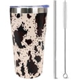 thumbnail image 1 of Cow Print Gifts for Women Men Cow Print Tumbler Cup With Lid and Straw 10Oz Stainless Steel Insulated Cow Coffee Mug - Birthday Christmas Gift, 1 of 6