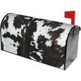thumbnail image 1 of Cow Print Mailbox Covers Magnetic Standard Size Mailbox Wraps Letter Post Mailbox Cover 21" X 18" for Holiday Garden Yard Decor, 1 of 6