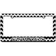 thumbnail image 1 of Cow Print, Milk Love License Plate Tag Frame, Multiple Colors, 1 of 1