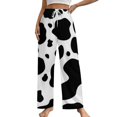 thumbnail image 1 of Cow Print Pajama Pants Loose Pajamas Female Breathable Home Trousers Leisure Sleeping Pants Large Size, 1 of 6