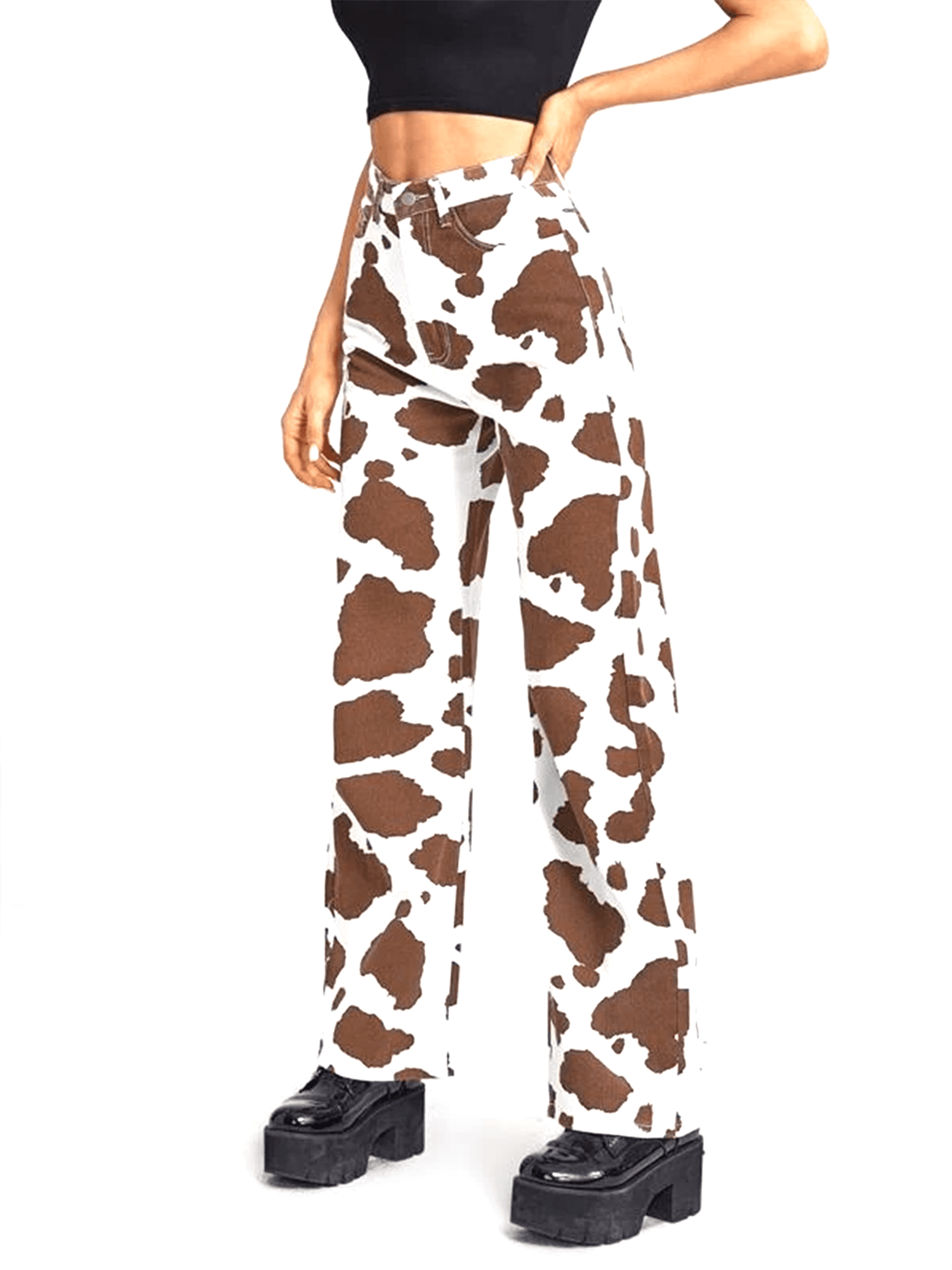 styling cow print pants｜TikTok Search