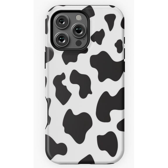 Cow Print Pattern Phone Case for iPhone 16 15 14 13 12 11 Pro Max