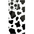 thumbnail image 1 of Cow Print  Phone Case for iPhone 15 (NOT Pro) Cute Retro  Edge Trunk Design Slim Glossy Sleek One Piece Strong Protective Cover(iPhone 15 6.1",Cow Pattern), 1 of 9