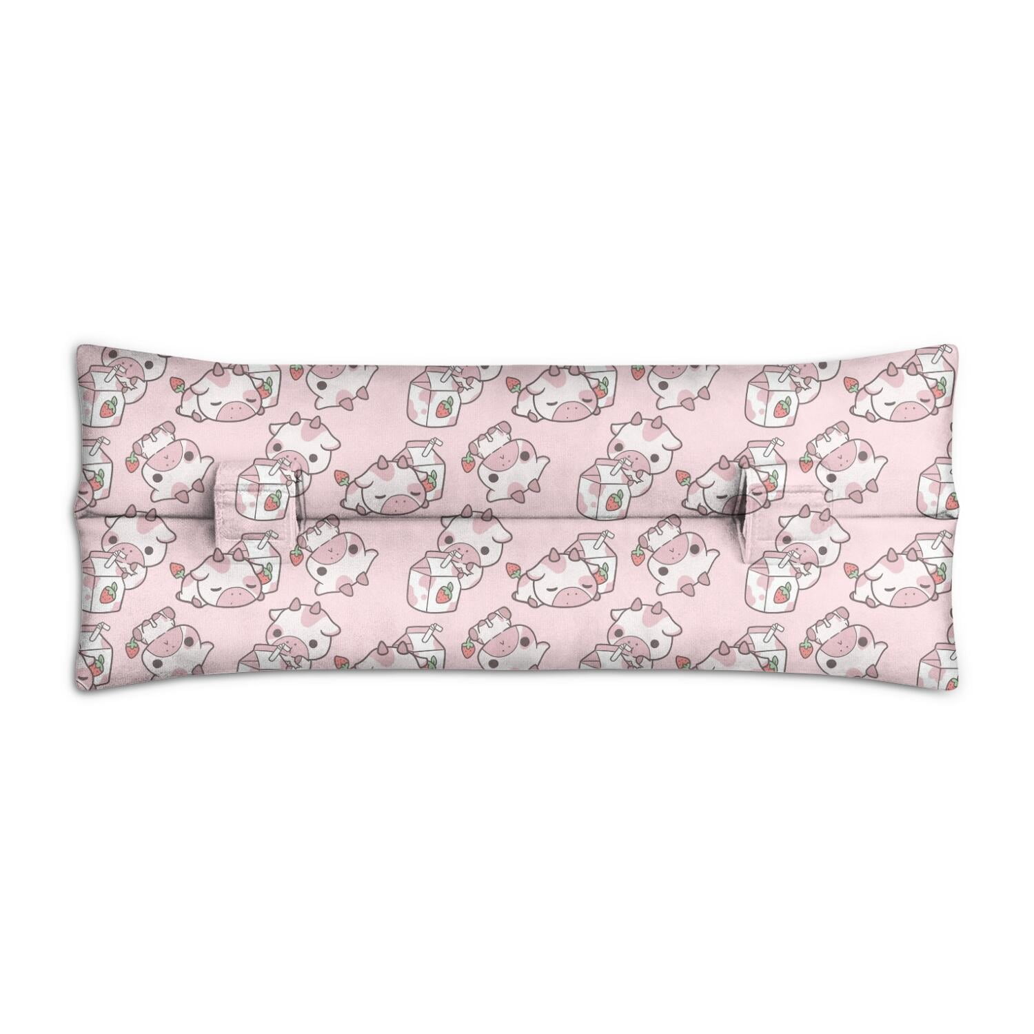 Cow Print Post Surgery Seatbelt Pillow - Soft Mastectomy Cushion for Car with Hook-and-Loop Straps, Heart Surgery Recovery Pillow for Women (Funny Farmhouse Design)