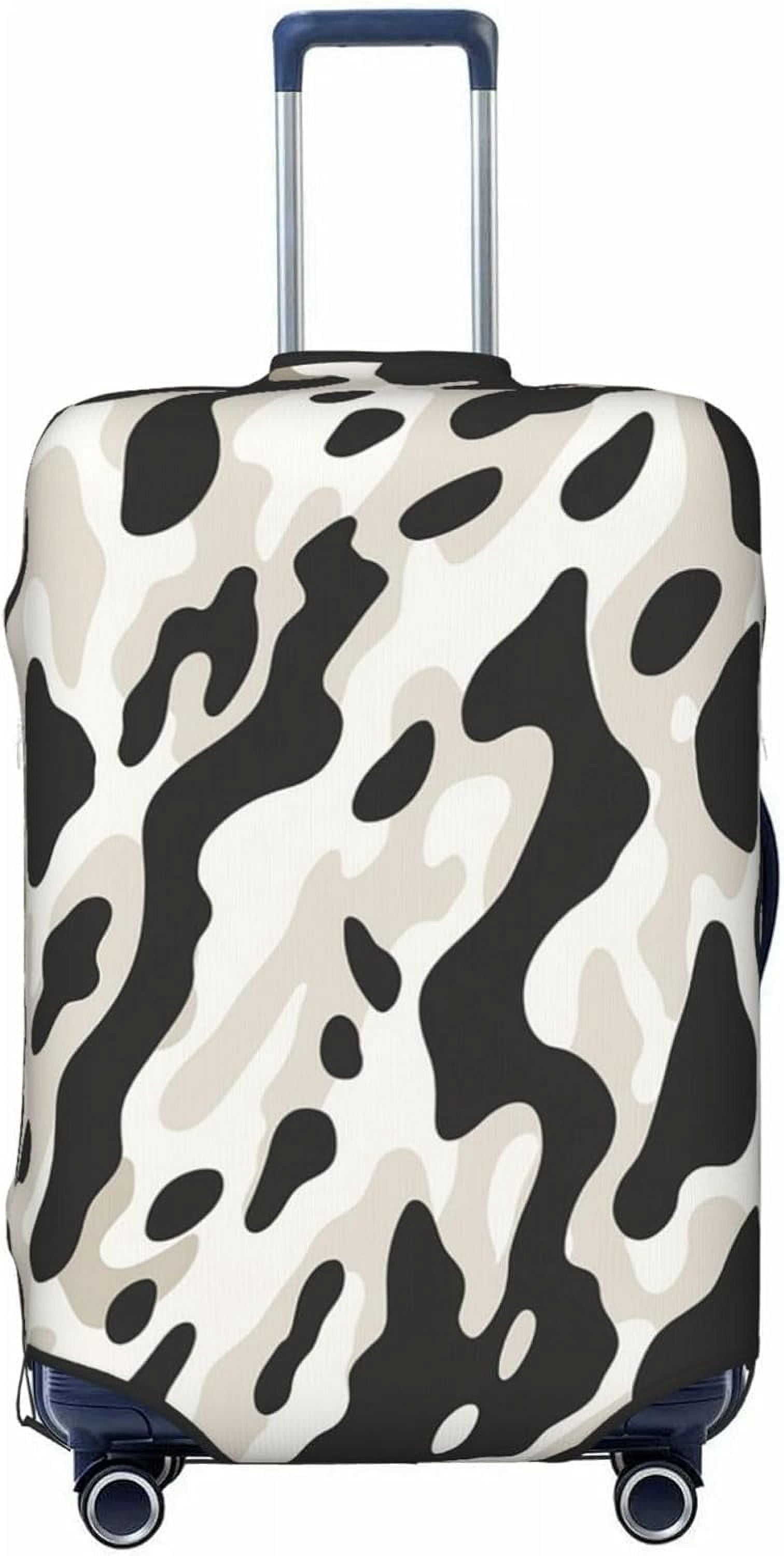 Squirrel Rabbit Pattern Print Luggage Cover Protector