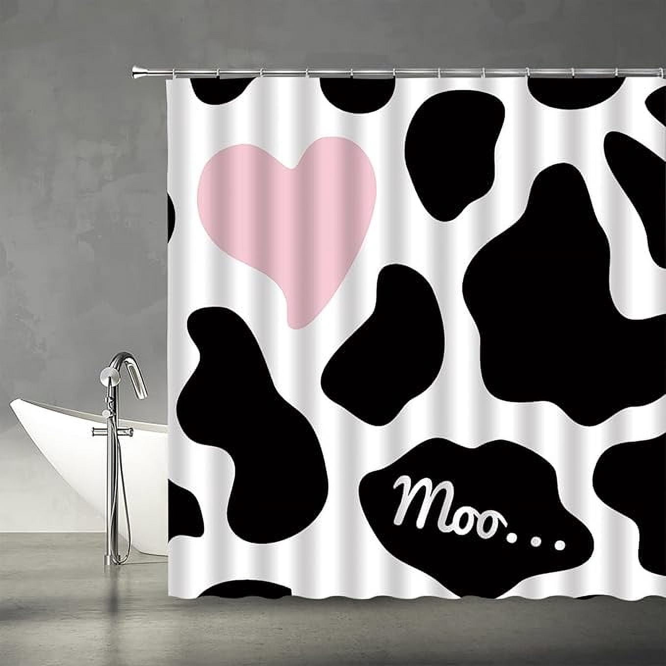 Cow Print Shower Curtain