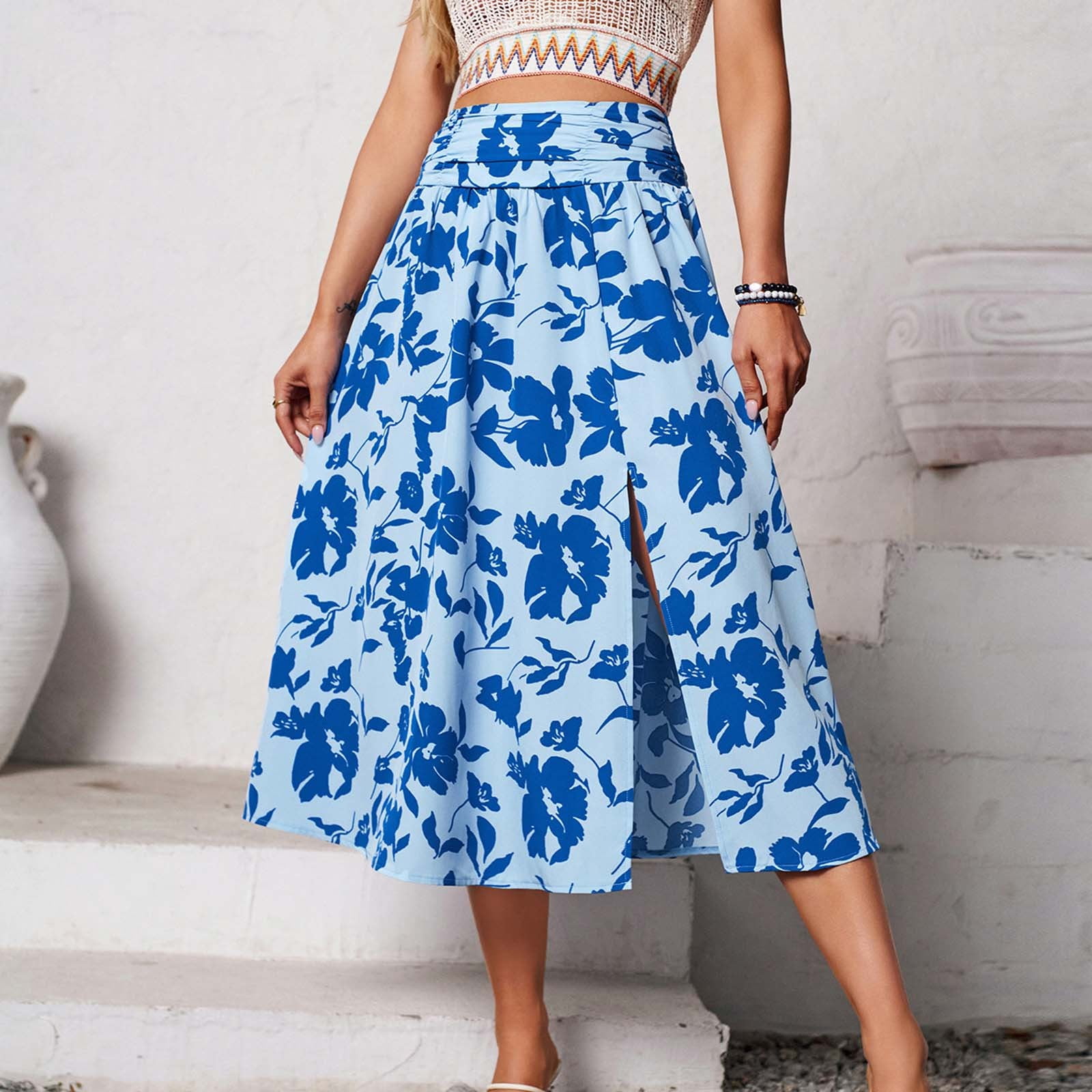 Cow print skirt and top 2025
