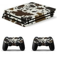 thumbnail image 1 of Cow Print Textures PS4/PS4 Pro/PS4 Slim Skin Sticker For Console And Controller Skins, 1 of 6