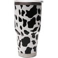 thumbnail image 1 of Cow Print Tumbler,30 oz Stainless Steel Travel Cup,Double Wall Insulated Coffee Mugs with Splash-Proof Lid (30 oz), 1 of 6