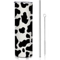 thumbnail image 1 of Cow Print Tumbler Cow Tumble Cow Print Cup Cow Mug, Cow Gifts for Cow Lover Women Teen Girls, Cow Stuff, Cute Cow Print Skinny Tumbler with Lid and Straw, 20oz Cow Tumbles for Women, 1 of 6