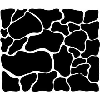 Suede Velvet Cow print fabric Udder Madness Upholstery BLACK / 54