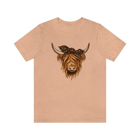 Cow Shirt for Women Funny Highland Cow Shirt Casual Farm Life T-Shirt