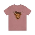 thumbnail image 1 of Cow Shirt for Women Funny Highland Cow Shirt Casual Farm Life T-Shirt, 1 of 9