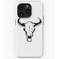 thumbnail image 1 of Cow Skeleton Head Western Rodeo Skeleton Head Graphic A9168&nbsp;Phone Case for iPhone 11 to 17 Pro Max, 1 of 2